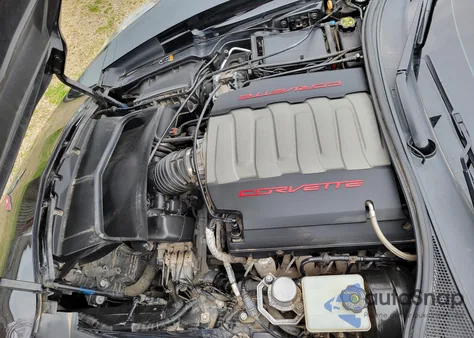 2019 Chevrolet Corvette Grand Sport 2Lt из США, поврежденный, VIN 1G1YY3D72K5121941